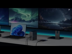شعار OEM / ODM Thunderbolt Connection Hub لدعم شاشة 4K وما وراءها