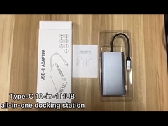 7 في 1 نوع C محور 4K لمحطة الدوك متعددة المنافذ HDMI