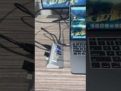 9 in 1 USB-C hub mini docking station