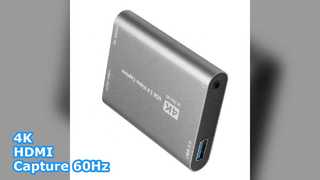 USB 3.0 HDMI Capture Card 4K 60Hz Live Stream